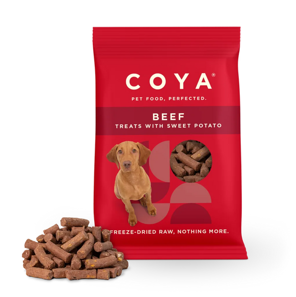 COYA Freeze-Dried Raw adult dog treats – BEEF
