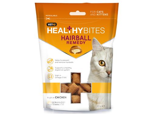 Vetiq Healthy Bites Hairball Remedy For Kittens And Cats